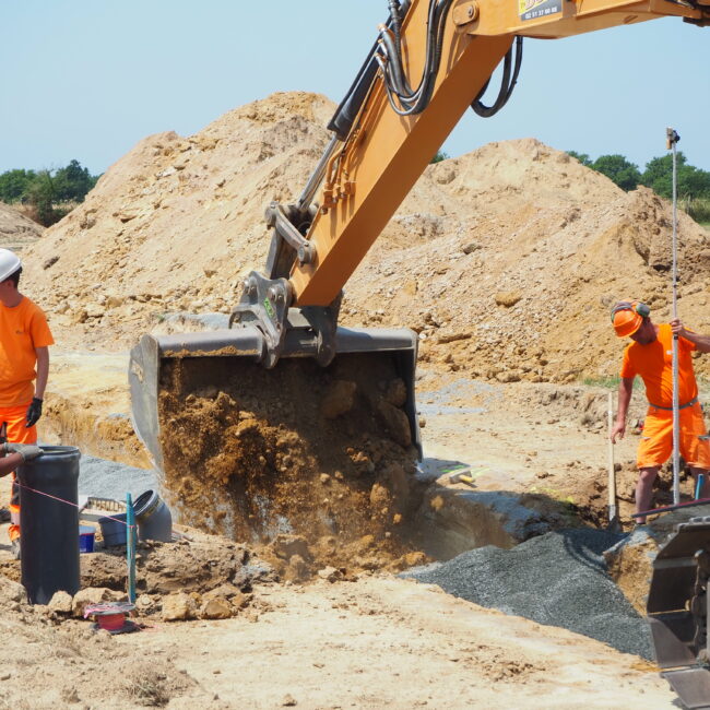 Equipe su chantier - ASA TP